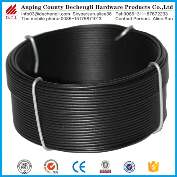 Epoxy Coated Rebar Tie Wire/pvc coated rebar tie wire
