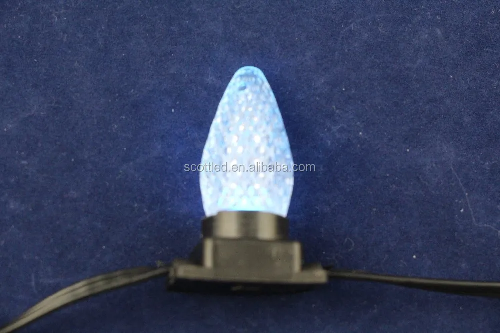 50 узлов C9 DC12V 5050 SMD WS2811 Светодиодный ход; Водонепроницаемый, RGB Полноцветный; В черном корпусе и проводе