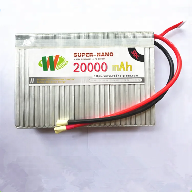 
High quality 22.2V helicopter 20000mAh rc lipo battery for rc 25C-50C 