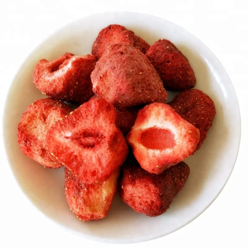 100% натуральная клубника FD/сухая клубника, вкусные закуски, фрукты