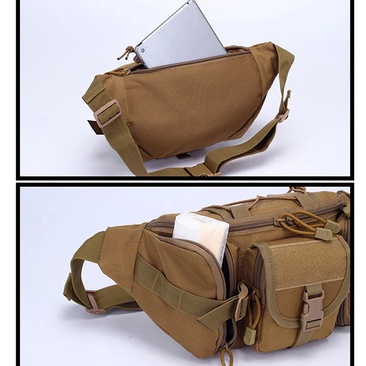 Outdoor Sports Hiking Camping Waist Bag Pouch Unisex Camouflage Fanny Pack Tactical Waist Bag