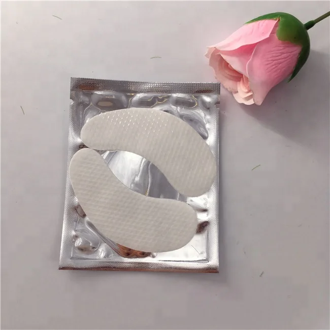 Hot Sale Logo under eye pads for eyelash extensions hydrogel eye patch