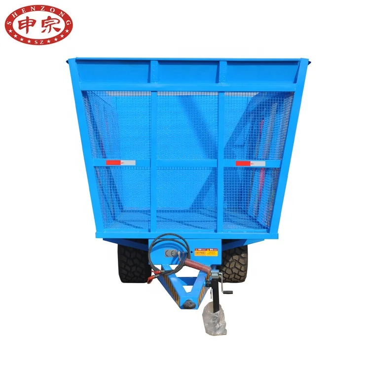 farm tractor trailer use 4ton sugar cane tipping trailers