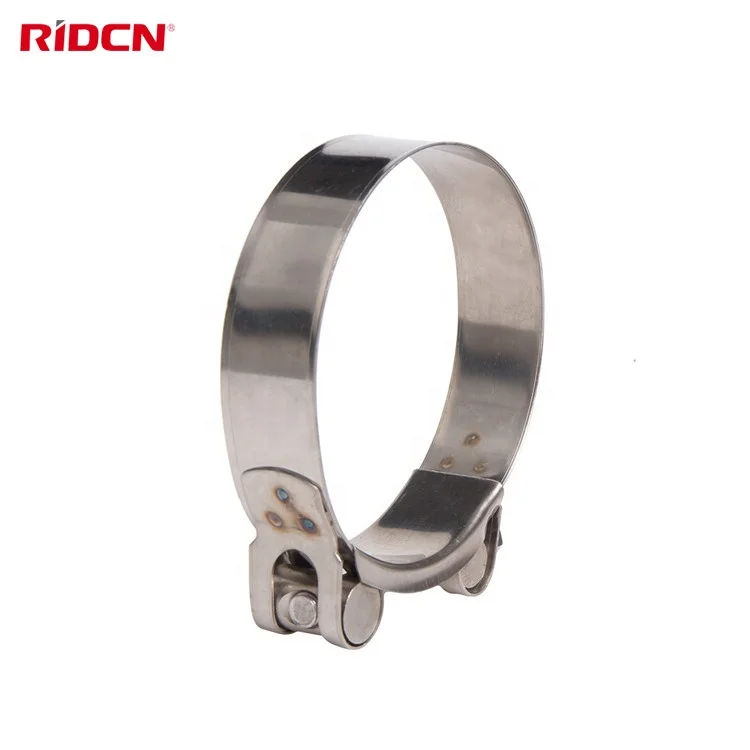 High Strength Heavy Duty Hose Clamps Single Bolt Pipe Clamp