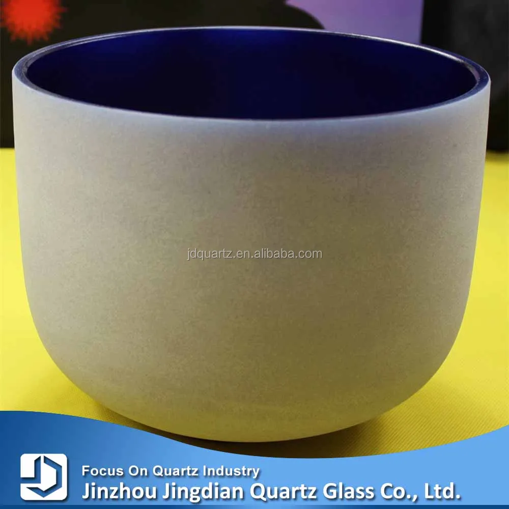 8-14inch Seven color(Primary colour) high purity crystal chakra quartz singing bowl with perfect note C D E F G A B