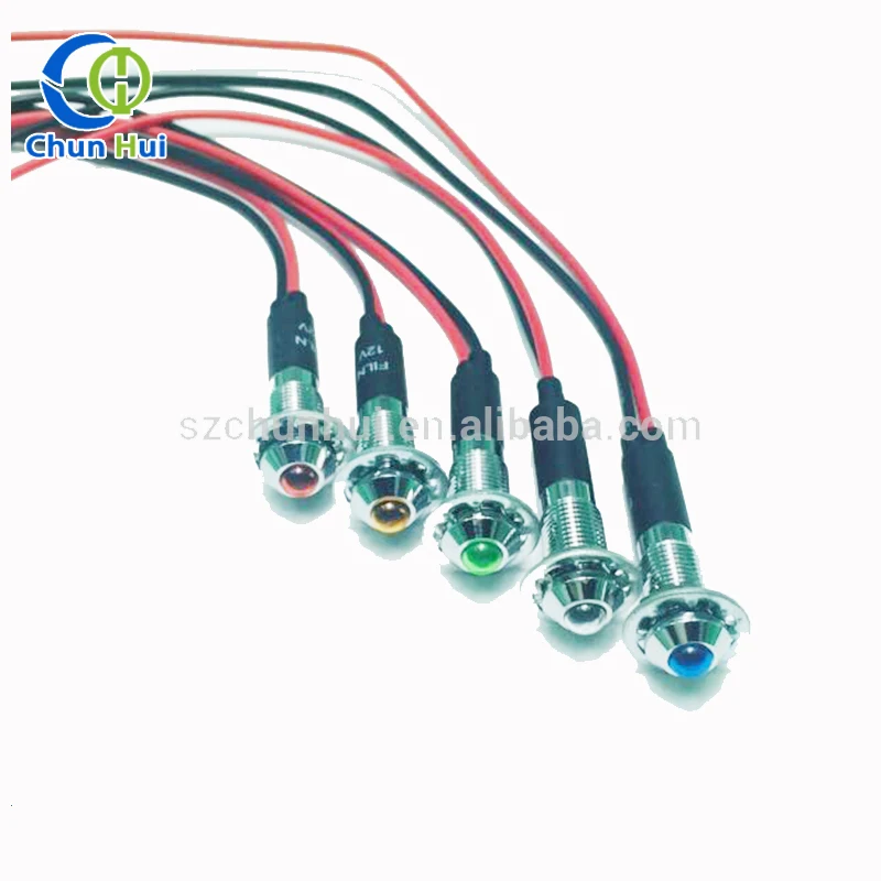 IP67 Водонепроницаемый 8 мм 12 В 1 шт. Количество светодиодов светодиодное освещение диода