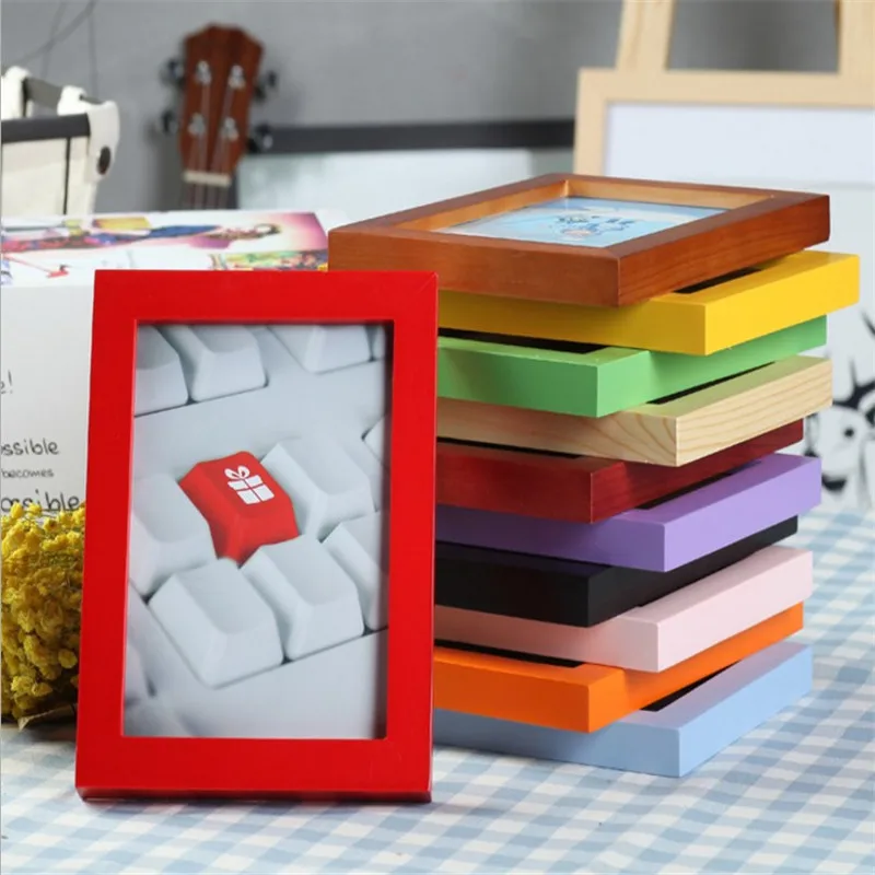 Picture Frame Photo Frame Decorative Wood Promo Silk Screen Printing