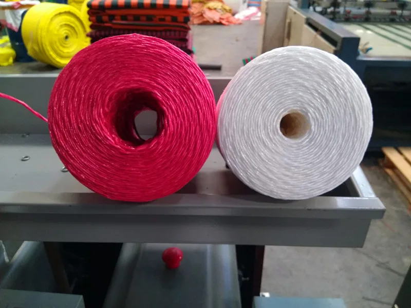 Cylindrical and conical tube bobbin type thread winder machine for raffia multifilament and nature fibres packages