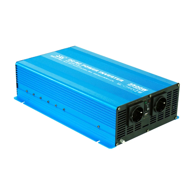 12V to 220v dc/ ac pure sine power inverter 3500 watt 3.5KW 50hz 110v 60hz converter