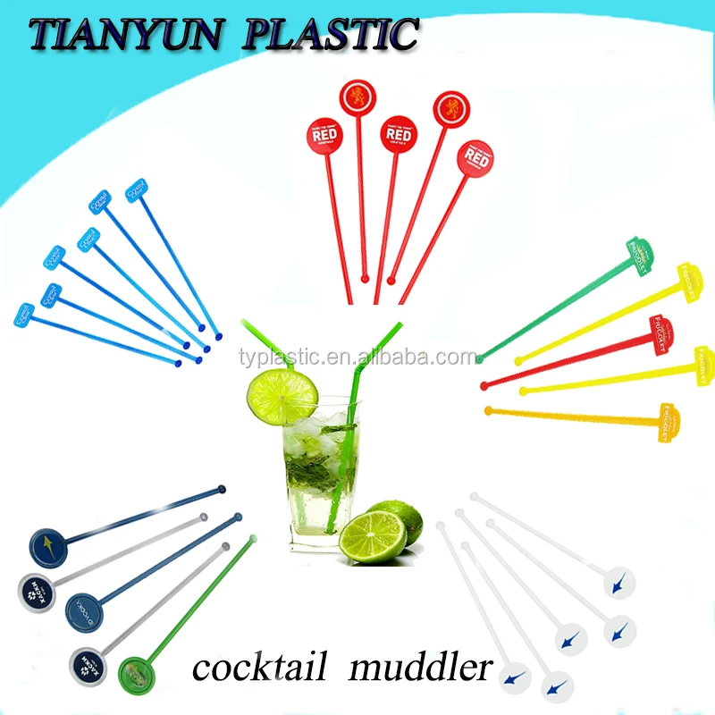 food grate plastic cocktail stirrers for drinks