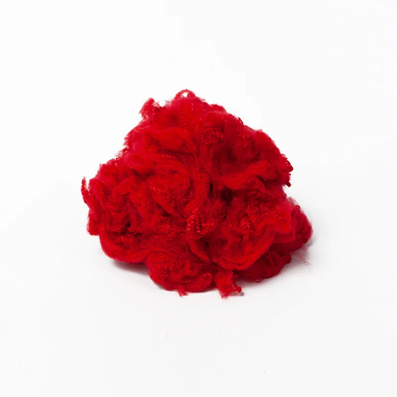 Multi-colors Polyester fiber  regenerated PSF fibre for nonwoven fabrics textile