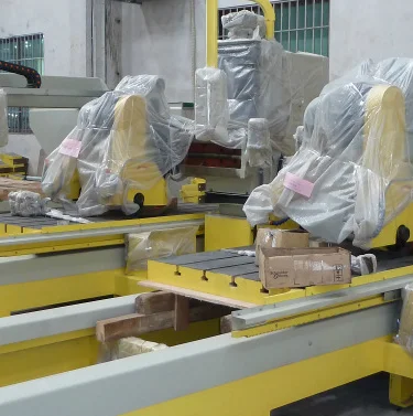 CNC shaped stone cutting machine series stone polishing machine
