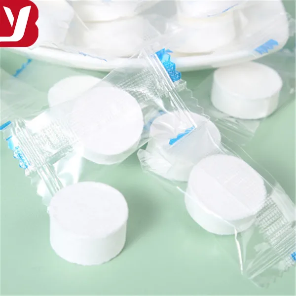 Travel cotton disposable towel magic compressed towel face cleaning/bath towel