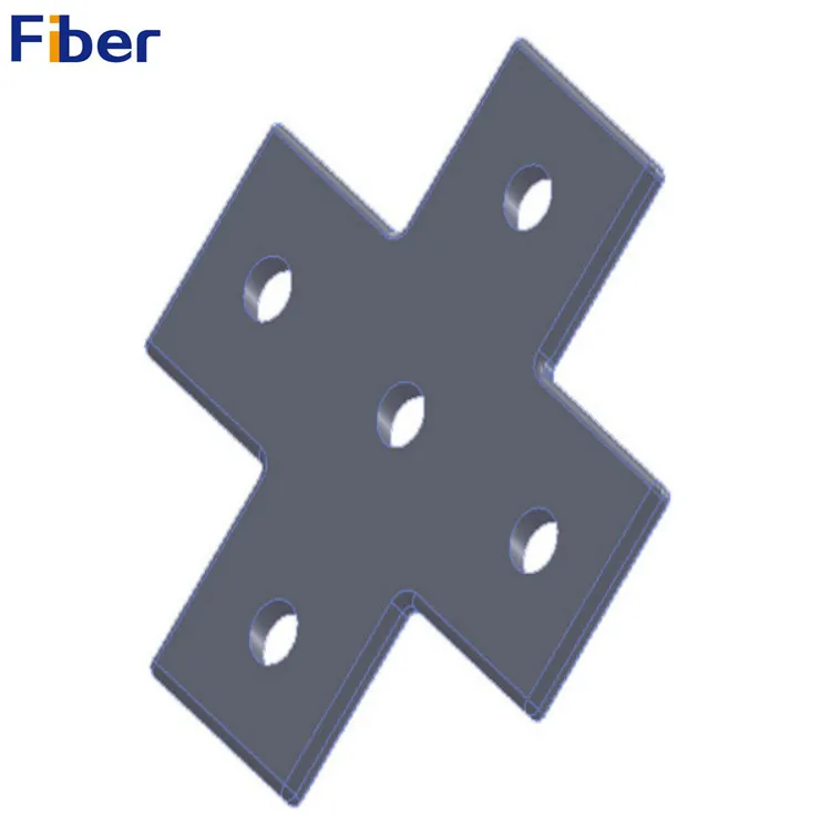 High impact FRP GRP Channel Fitting SMC BMC Casting