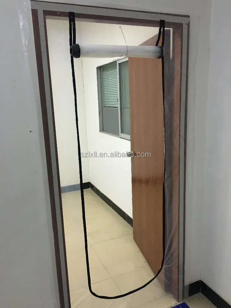 
LDPE zipper door for dust protection 