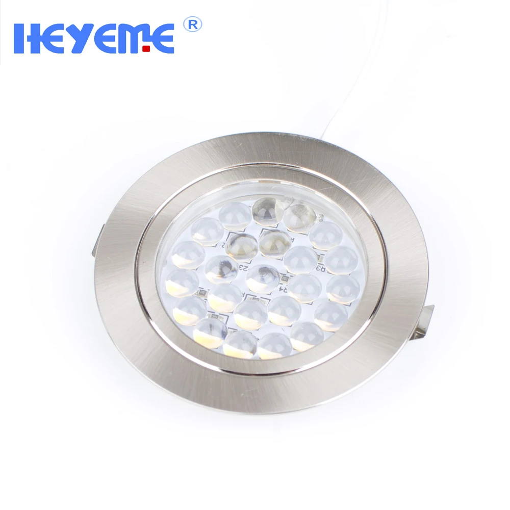 
Hot sale RV ceiling Light 2.4W Chrome Color Opal Diffuser car led light and 12V lights 