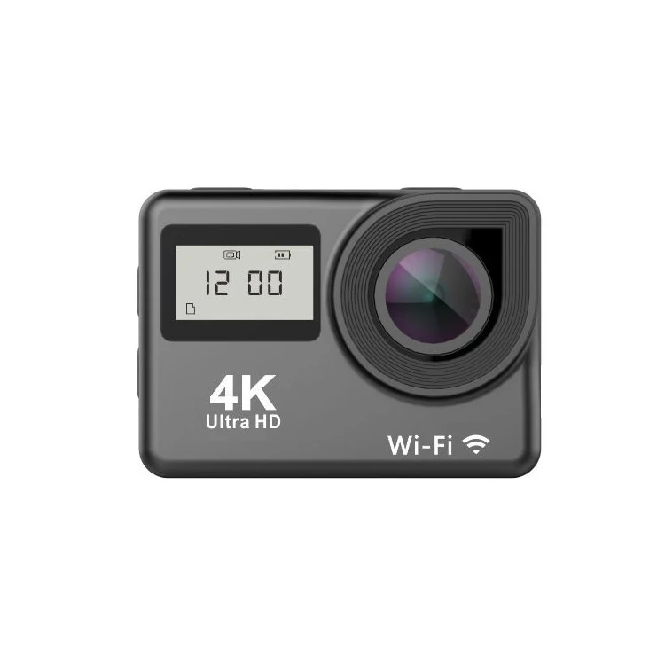 Amazon hot selling touch screen 4k wifi sports action camera, wifi 4K waterproof camera with remote controller