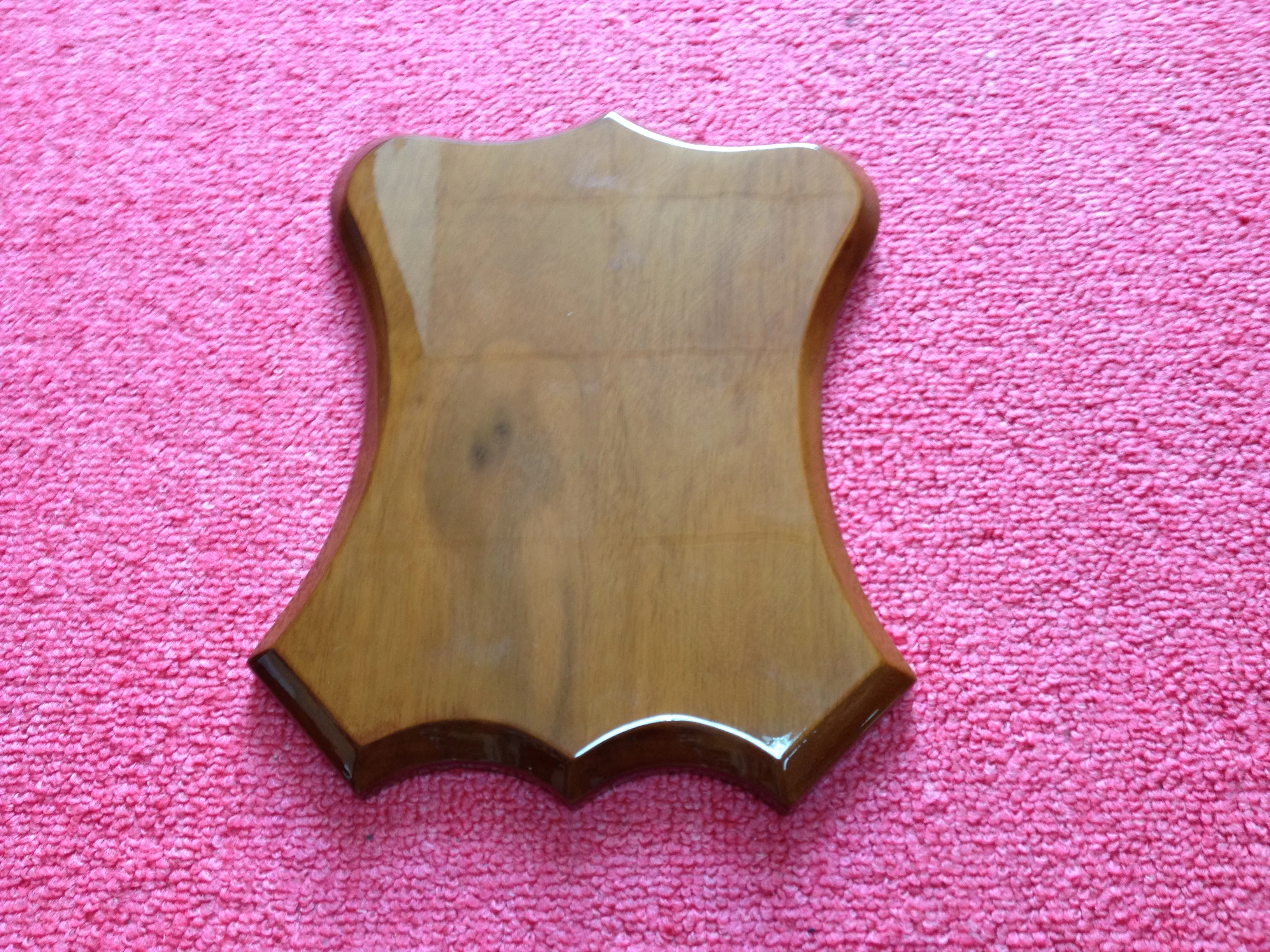 
Factory wholesale medal award plaque trophy blank wooden plaques 