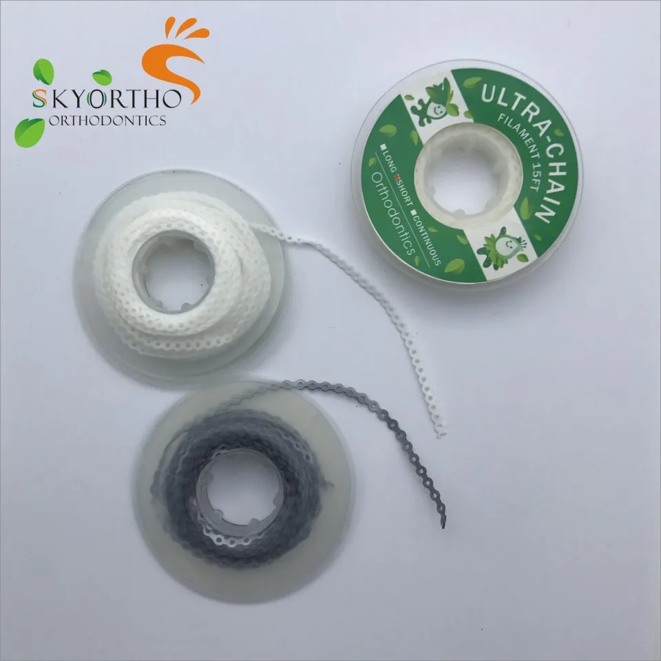 Dental Orthodontic Elastic Ligature Tie/Power Chain/Rubber band