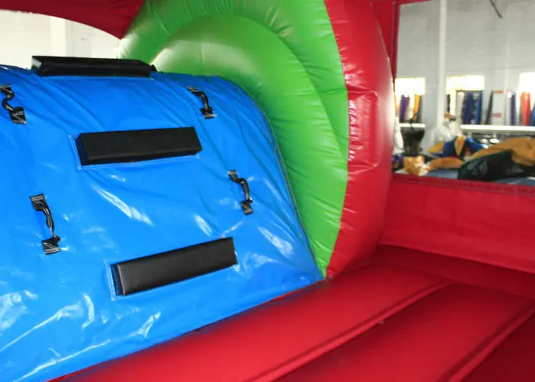 
Mini Inflatable Bouncey Castle WIth Slide Animal Theme Children Air Games House 