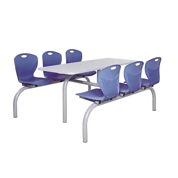 Best selling wooden steel furniture modern restaurant dinner dining room design tables desk fast food canteen dining table