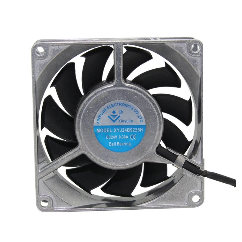 12 Volt 9225 Dual Ball Bearing DC Fan PWM 4 Wires Cooling Fan 92MM 24V Axial Flow Fan