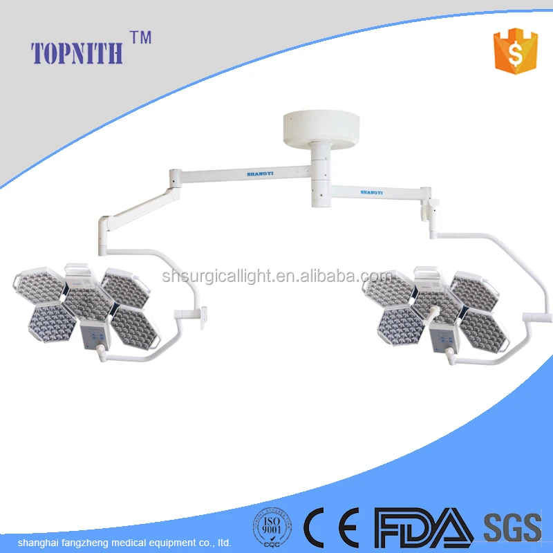 Shadowless LED ceiling operation lamp for operating room surgical light model SY02-LED3+3