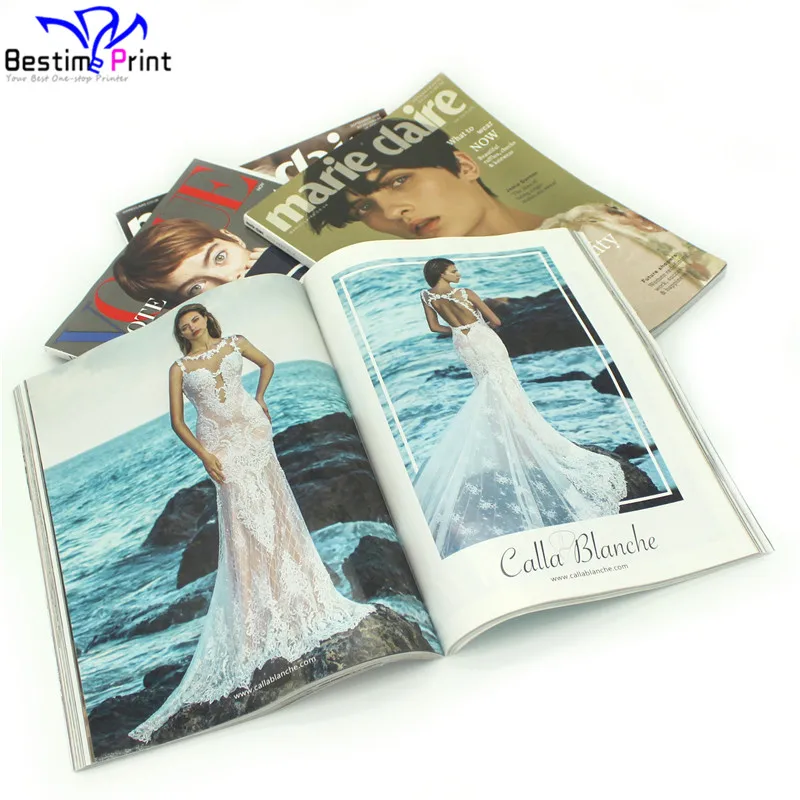 Полноцветный журнал для невесты, Свадебный журнал, печатный домик