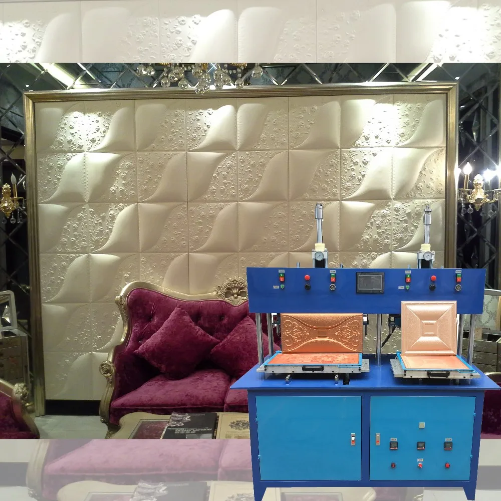3D Decorative Wall Panel Machine new 3D decorative leather machinery 3 d decorative board
