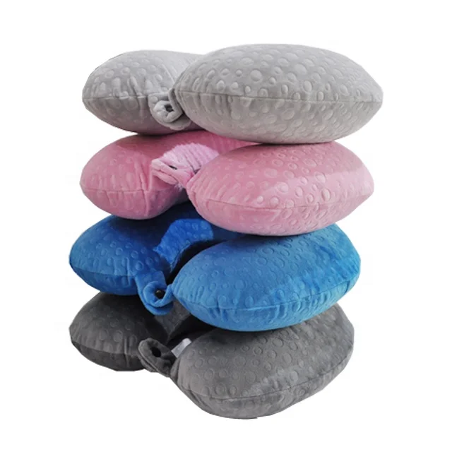 Custom design manufacturer comfort memory foam pillow u shaped pillow travel neck pillow