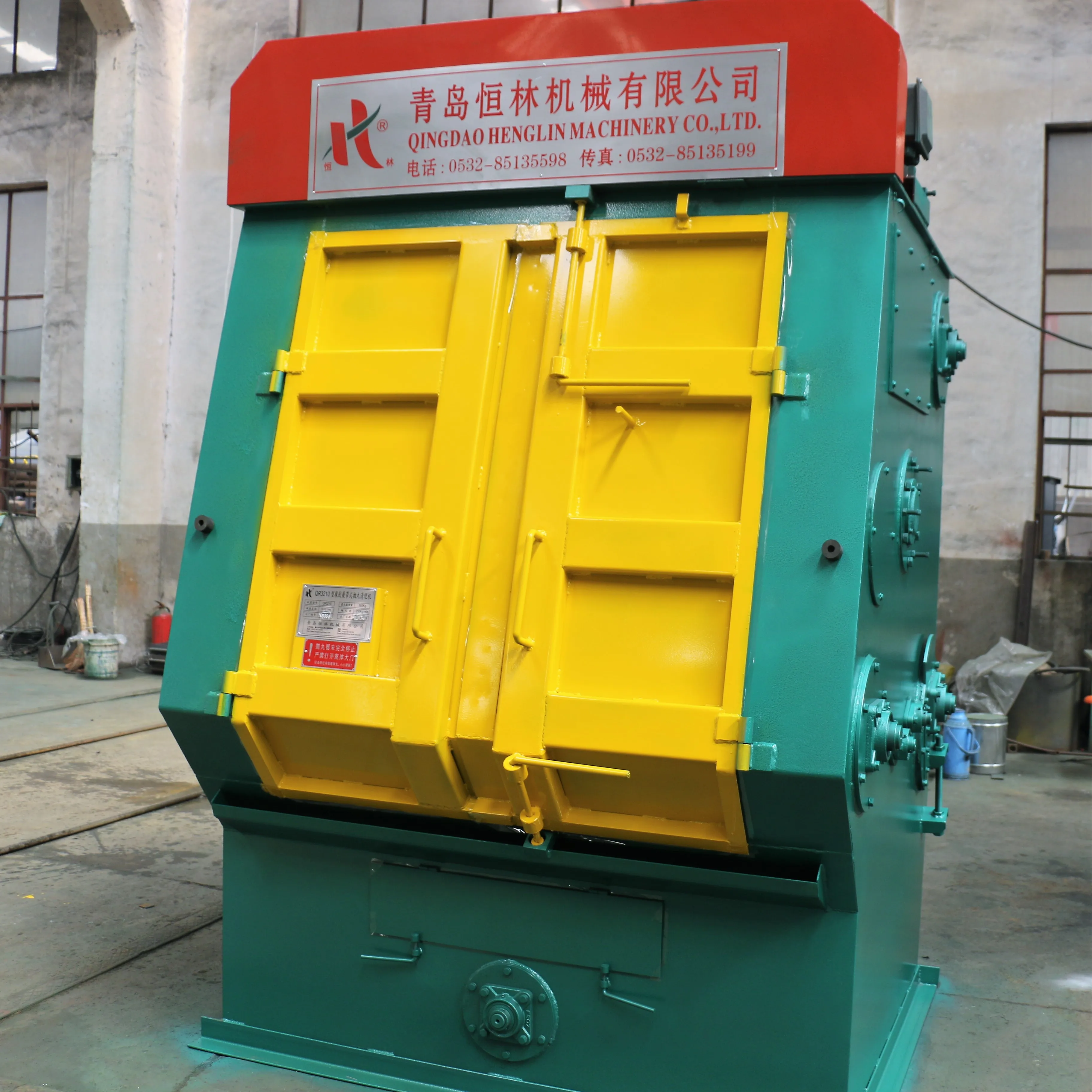 
China QR3210 Sand Blasting Machine, Tumble Shot Blasting Machine good as DISA 