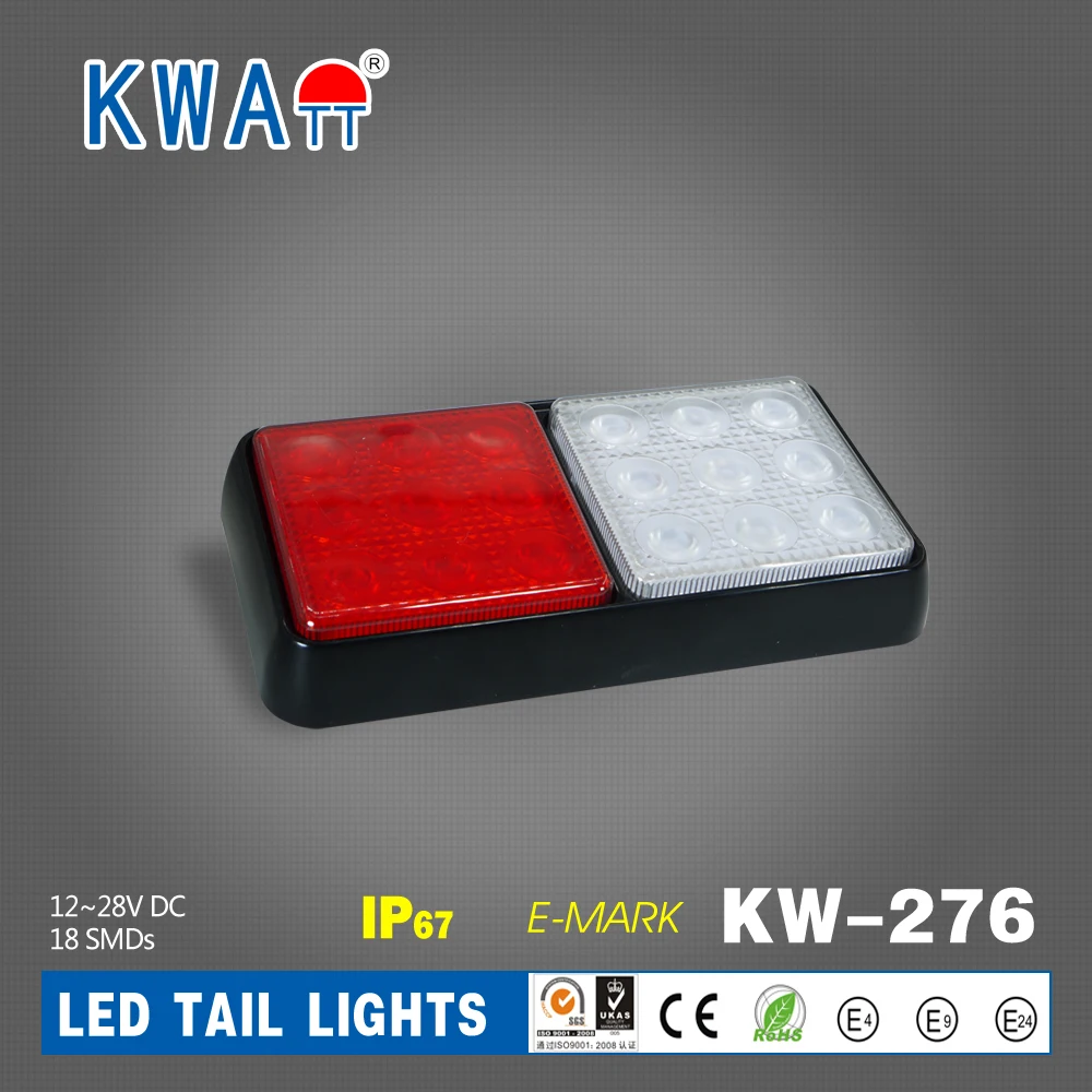 Emark waterproof LED Trailer lamp Tail Light for Marine,Boar,Vehicle,Truck.