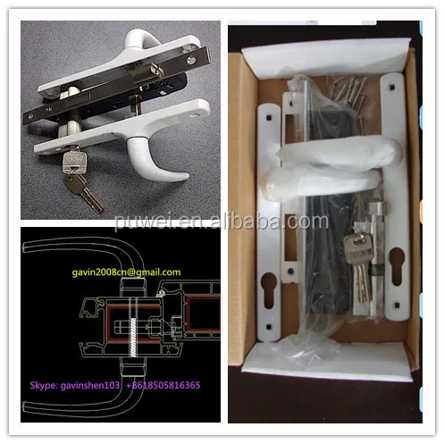 zinc Aluminum alloy upvc plastic caseent window and door hardware accessories