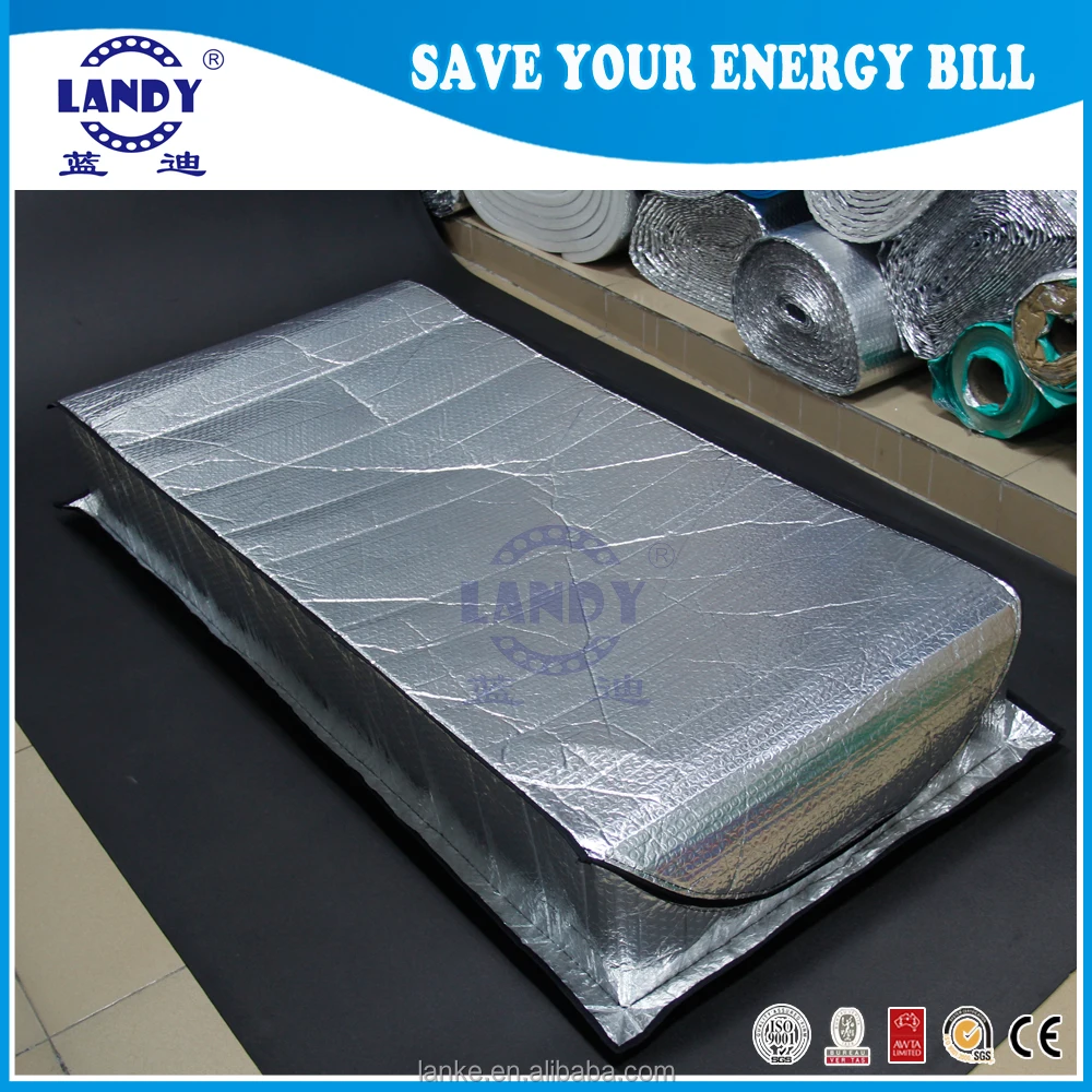 aluminum foil bubble attic stair cover insulation keep Warm saving energy