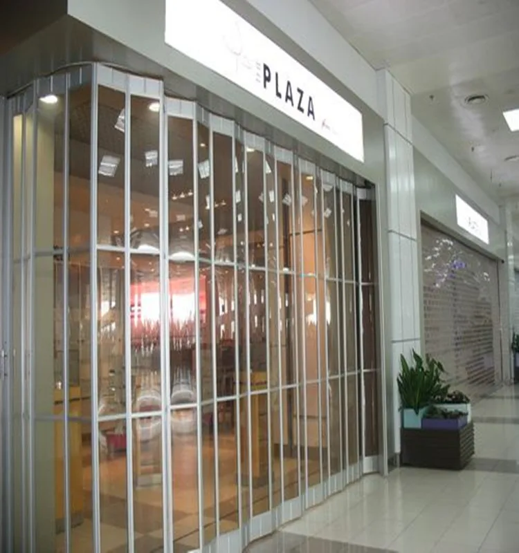 Vertical Folding Garage Doors/Folding Patio Doors with Screens/Commercial polycarbonate folding door