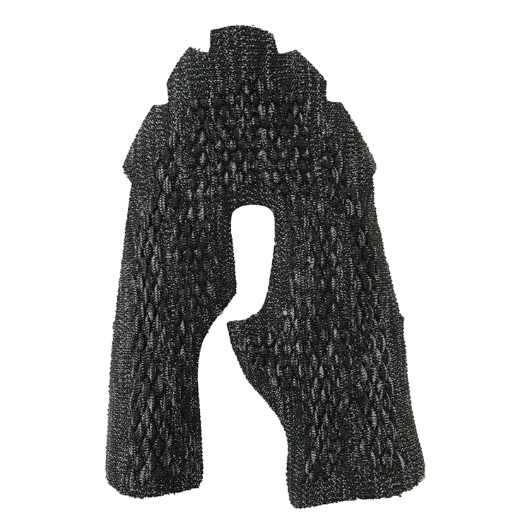 Innovate design breathable polyester fly knitting fabric shoe upper