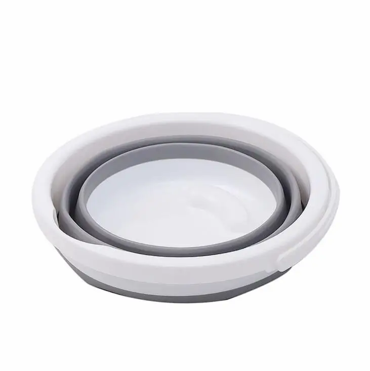 Portable Collapsible Plastic Round