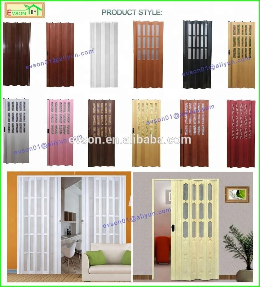 Partition Wall PVC Sliding Folding Accordion Doors