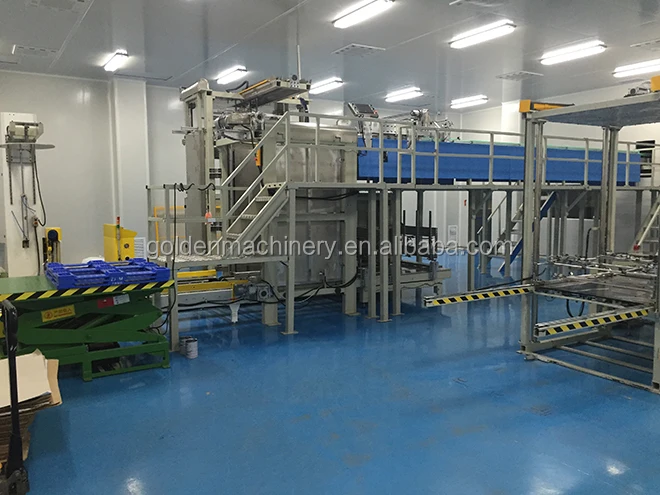 Automatic Tin Can Stacking Palletizer used for tin can packaging machine