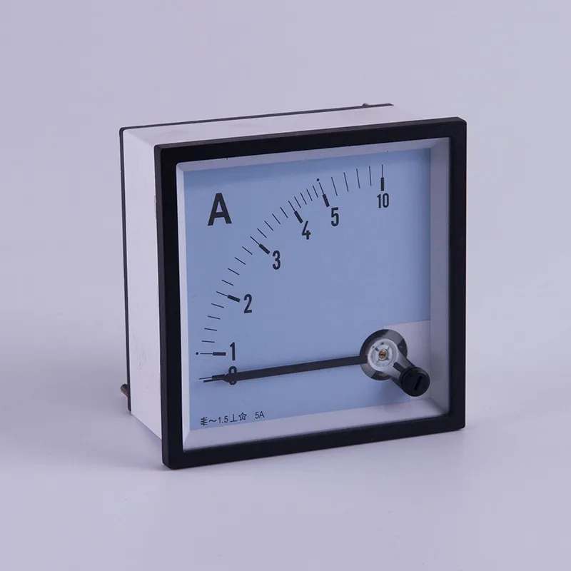 AC Ammeter electric analog current panel meter