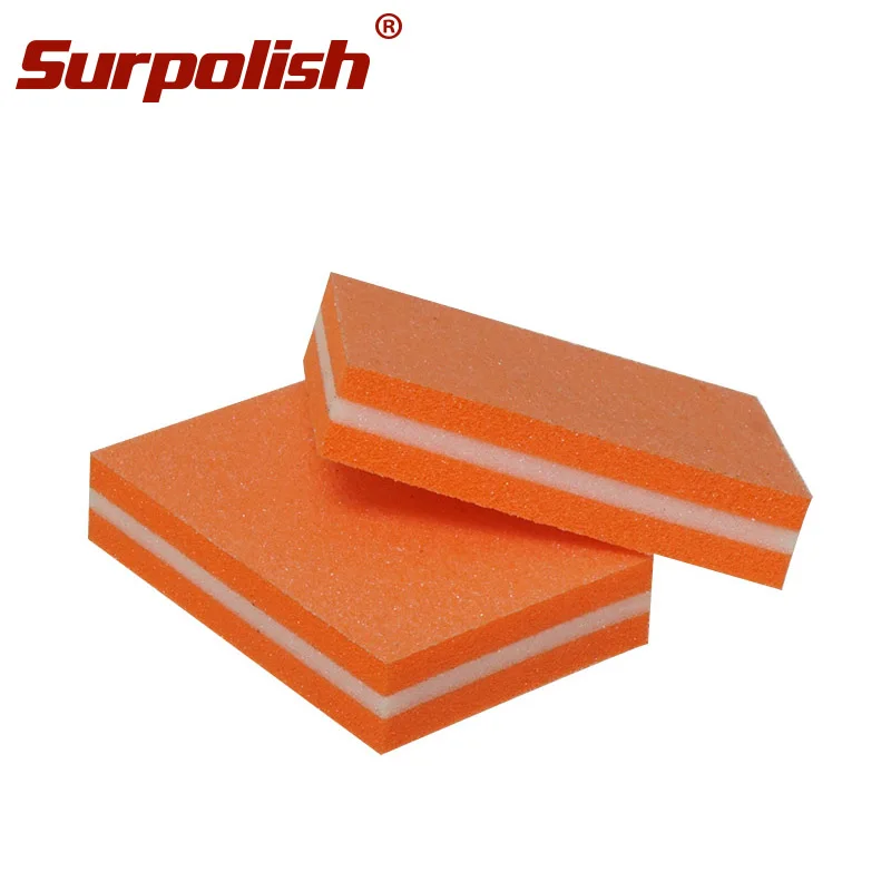 Professional Mini Sponge Buffer Nail Black Nail Art Sanding Use