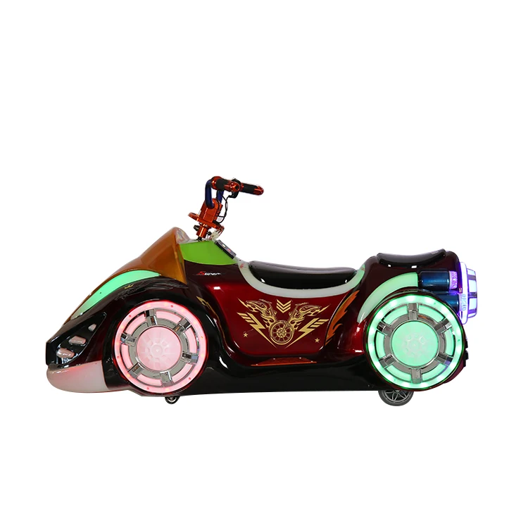 Game center motorcycle race game kids prince motor battery bumper car