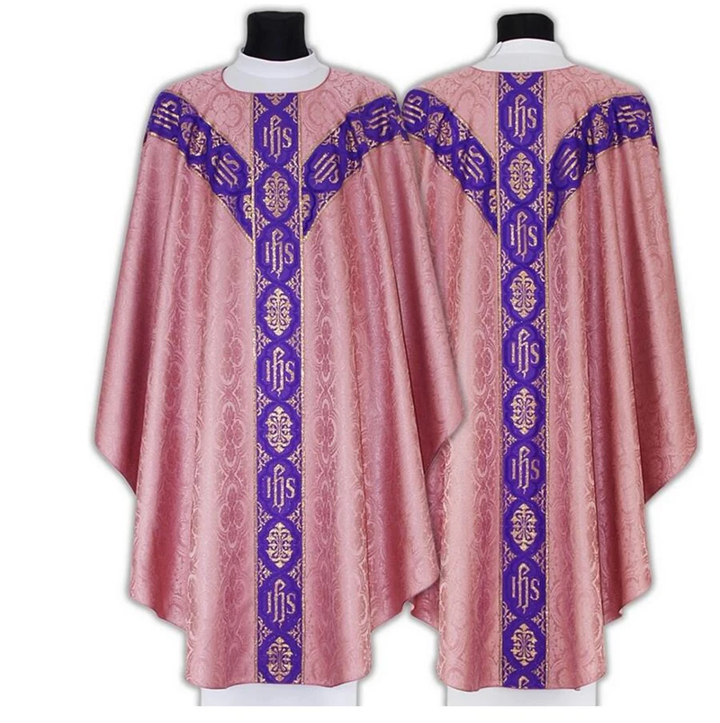 Pulpit Robe Church Apparel Embroidery Vestment Chasuble