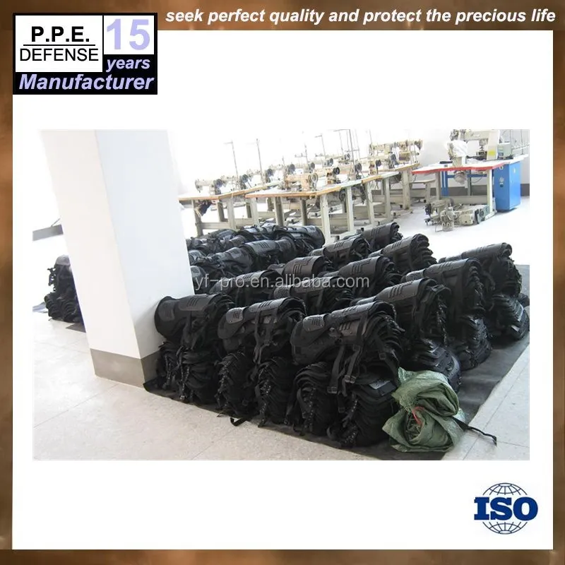 Stab proof leg protector for tactical equipment