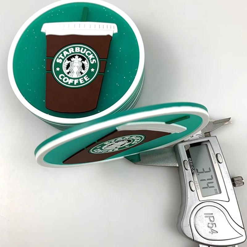 Custom Logo Promotional Gifts PVC Coaster