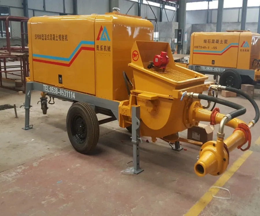 small shotcrete machine