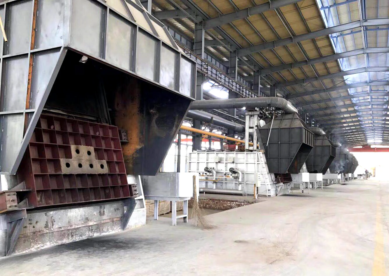 Hot top aluminum billet casting machine in China