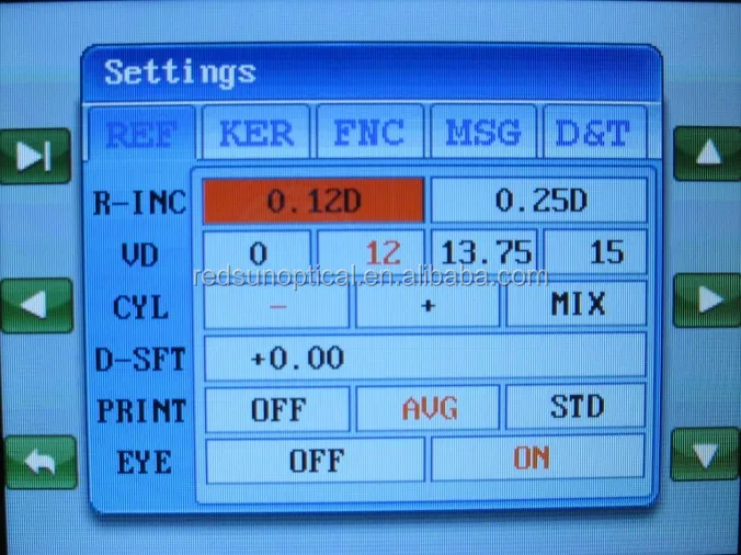 KR9000 Ophthalmic equipment auto ref/keratometer