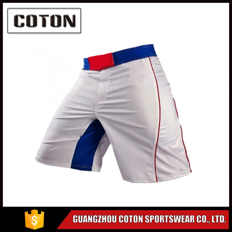 Wholesale custom design mma short make your own fight shorts with sublimated