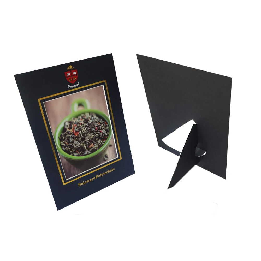 
Hot sale promotional gift dark blue paper wholesale velvet matboard for photo frame 